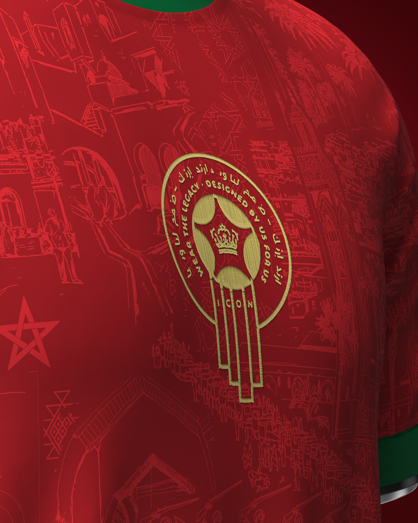 Maillot Maroc – Édition Legacy